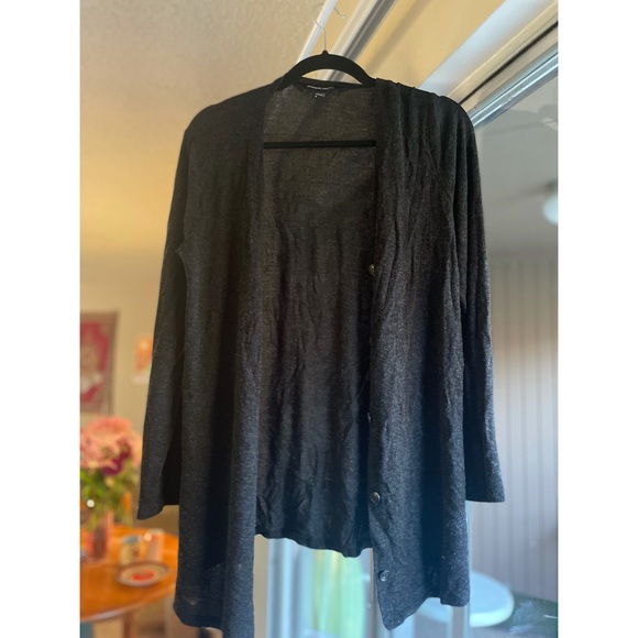 American Apparel Grey Cardigan - Picture 1 of 3